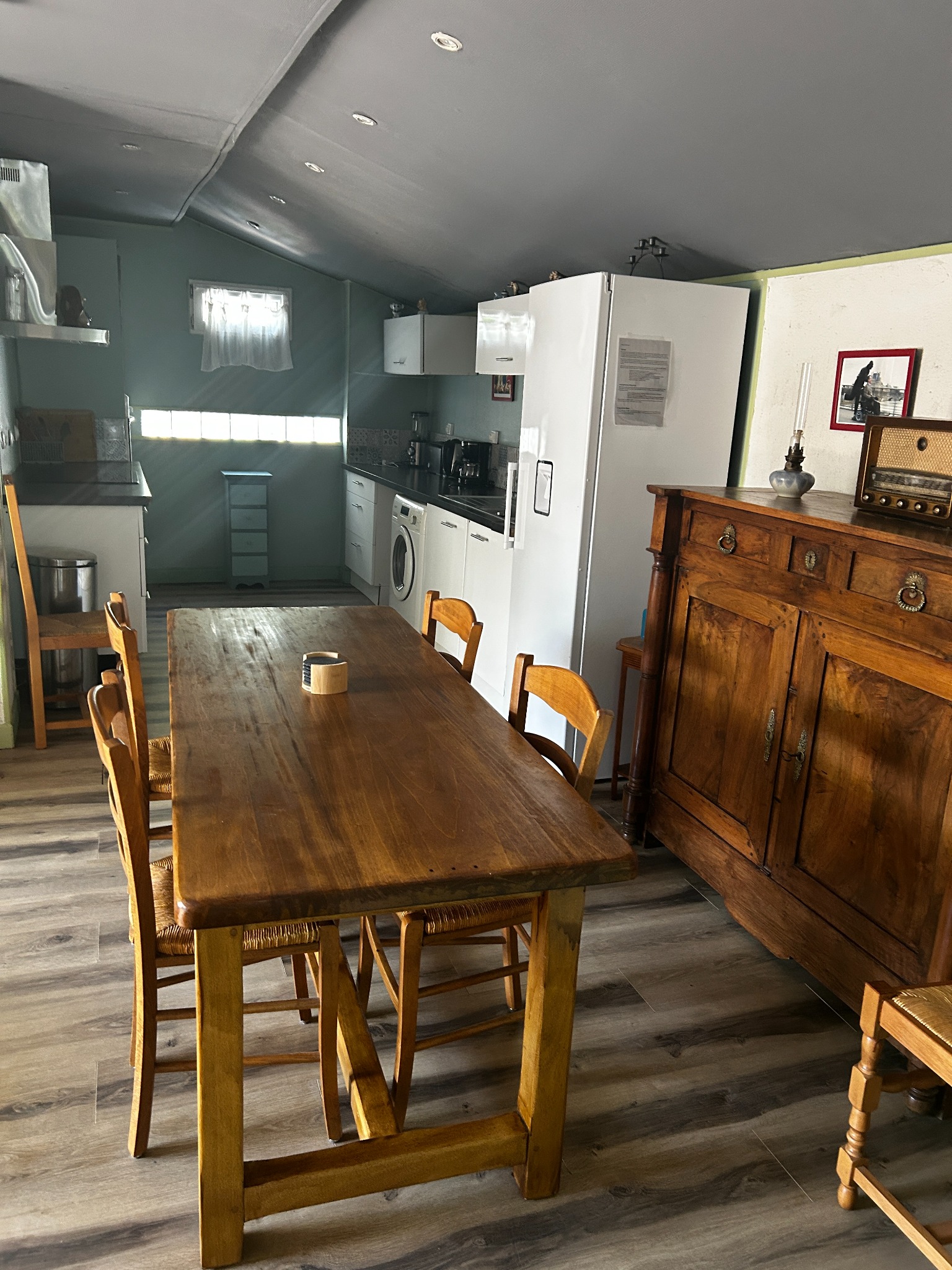 La salle à manger de la maison